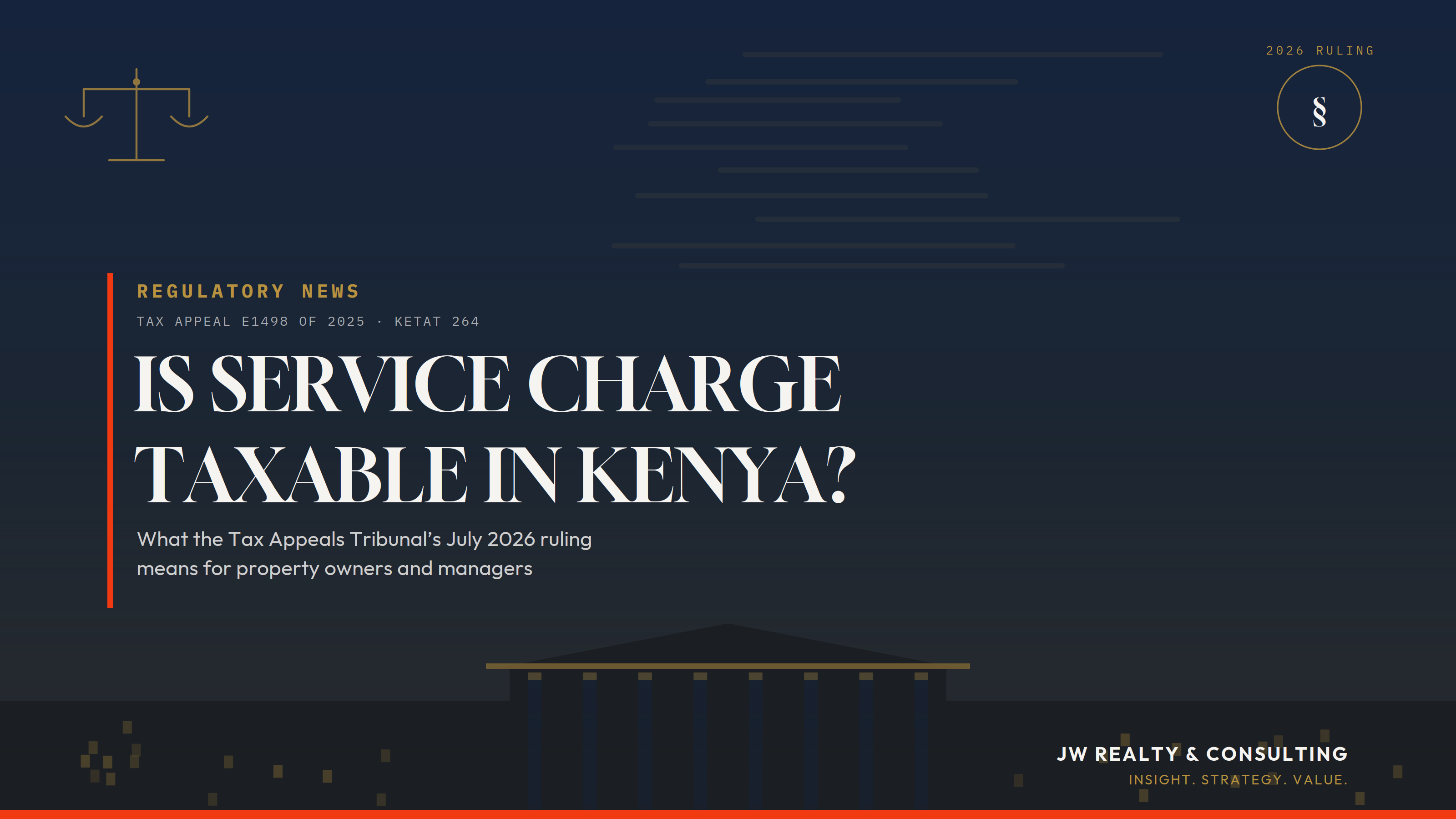 Is Service Charge Taxable in Kenya? Nextgen Mall Ruling Explained (2026)