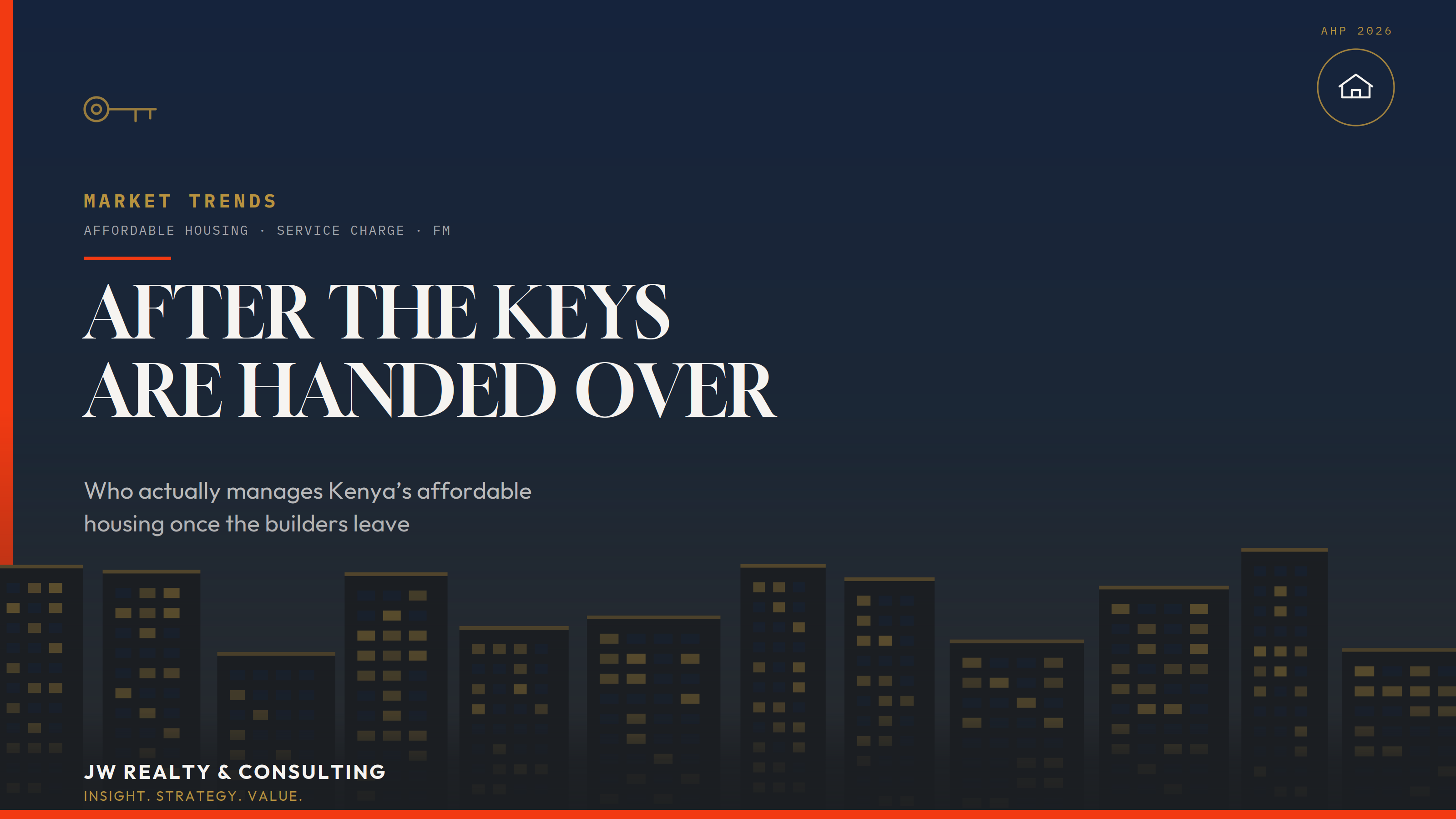 Who Will Manage Kenya’s Affordable Housing Estates After Handover?